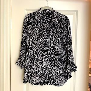 Women's Leopard Blouse